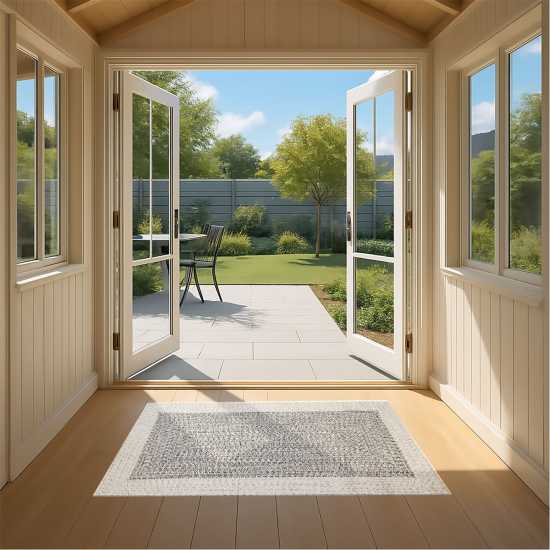 Streetwize Jute Od Rug 99 Light Grey Градина