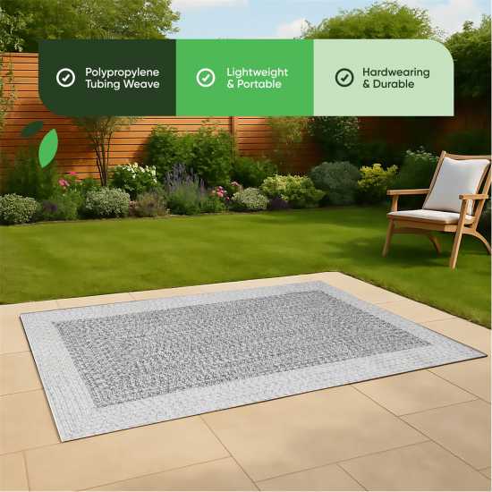 Streetwize Jute Od Rug 99 Light Grey Градина