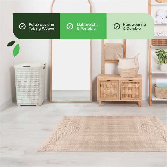 Streetwize Jute Od Rug 99 Бежово Градина