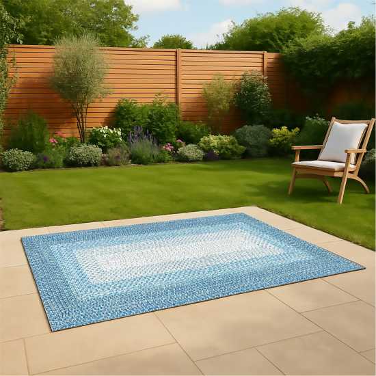 Streetwize Jute Od Rug 99 Океанско синьо Градина