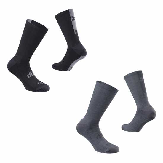 Dhb All Season Merino Aeron Socks (2 Pack)  Мъжки чорапи