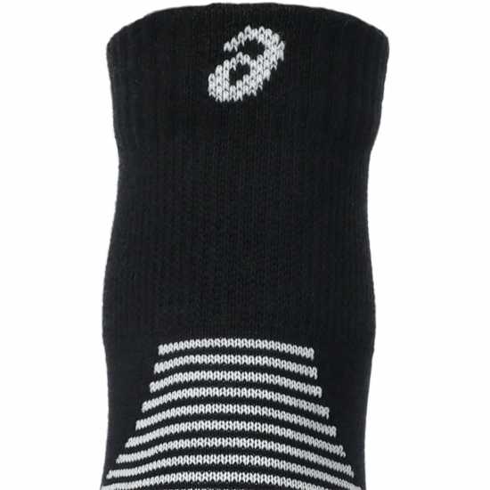 Asics 2 Pack Cushioned Run Quarter Sock Unisex Adults  