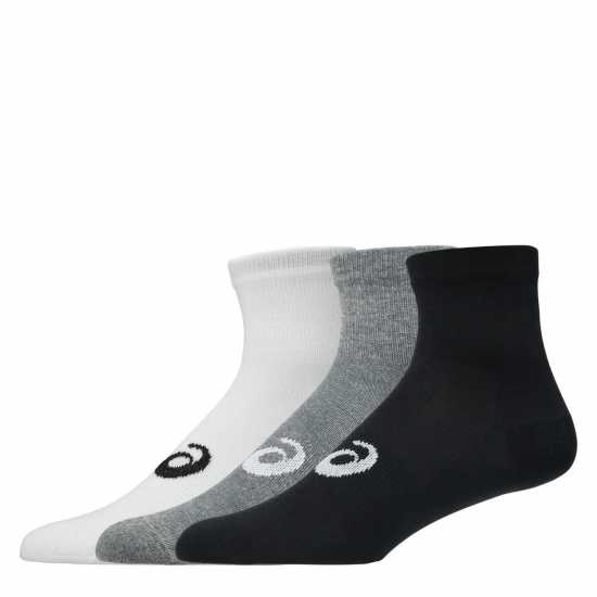 Asics 3 Pack Quarter Sock Unisex Adults  