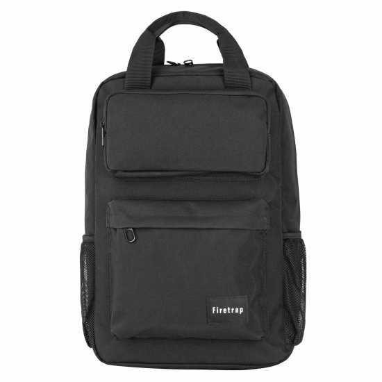 Ученически раници Firetrap Lazer Backpack Черно Firetrap Lazer Backpack Черно Ученически раници