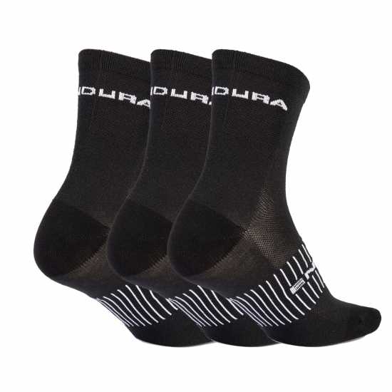 Endura Coolmax 3Pack Sock Черно Мъжки чорапи