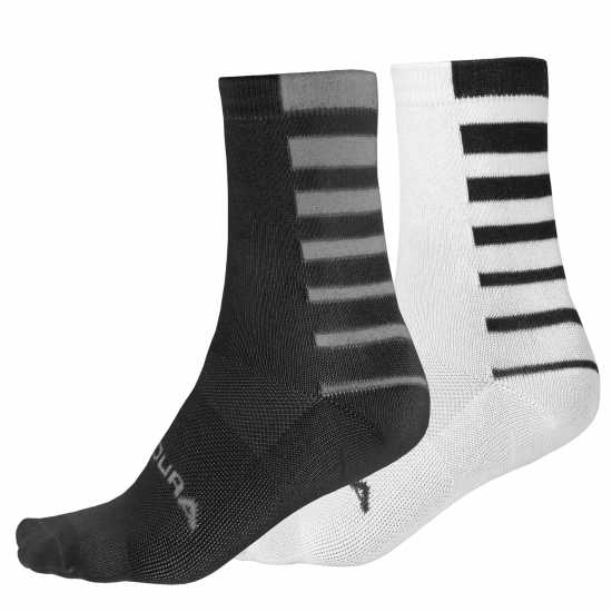 Coolmax 2 Pack 00 White Black - Мъжки чорапи