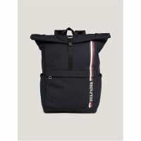 Tommy Hilfiger Monotype Logo Roll-Top Backpack