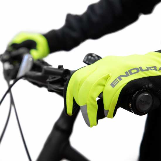 Ръкавици за колоездене Endura Waterproof Cycling Gloves Високо видимо жълто Endura Waterproof Cycling Gloves Високо видимо жълто Ръкавици за колоездене