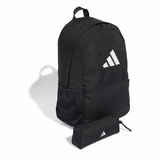 Ученически раници Adidas Backpack With Pencil Case Adults Черно Adidas Backpack With Pencil Case Adults Черно Ученически раници