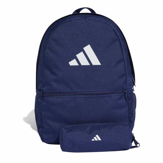 Adidas Backpack With Pencil Case Adults Navy Ученически раници
