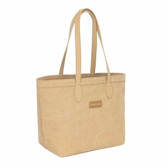 Firetrap Kraft Tote Bag Бежово Портфейли