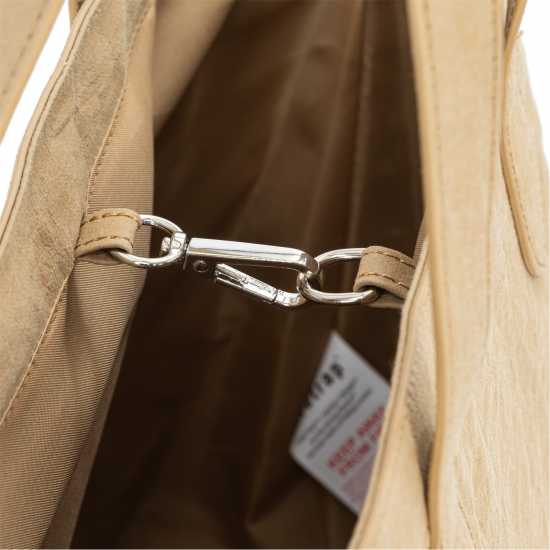 Firetrap Kraft Tote Bag Бежово Портфейли