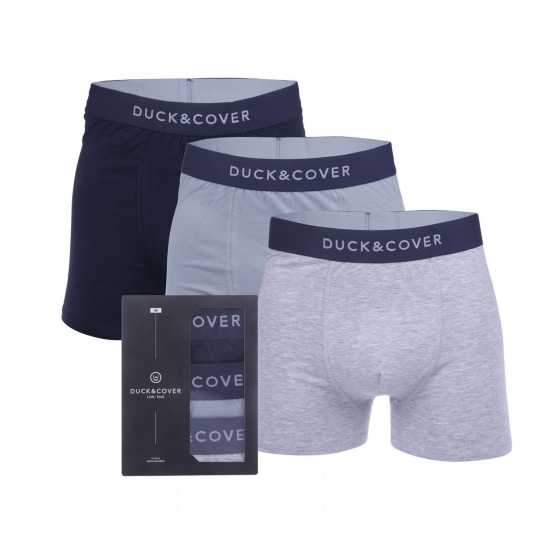 Duck And Cover 3 Pack Of Sagnet Boxers  