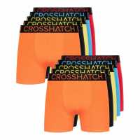 Crosshatch 12 Pack Of Highlighter Boxers  