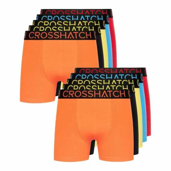 Crosshatch 12 Pack Of Highlighter Boxers  