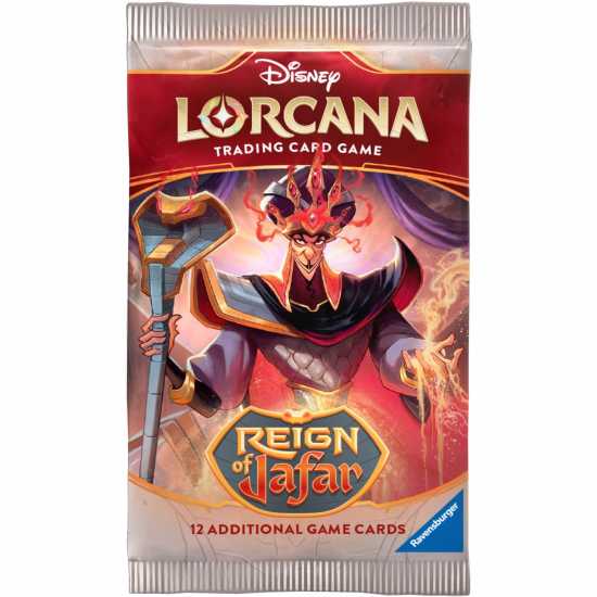Disney Lorcana Reign Of Jafar Booster Pack Card Games  