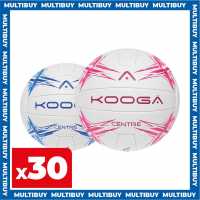 Kooga 30 X  Centre Netballs White  Нетбол