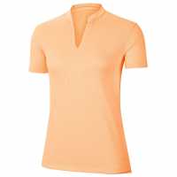 Nike Дамска Блуза С Яка Breathe Fairway Polo Shirt Ladies Sunset Haze Дамски тениски с яка