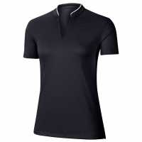 Nike Дамска Блуза С Яка Breathe Fairway Polo Shirt Ladies Obsidian Дамски тениски с яка