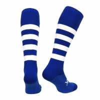 Atak Sports Hooped Socks Junior Кралско/Бяло 