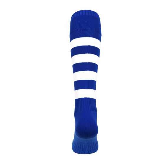 Atak Sports Hooped Socks Junior Кралско/Бяло Atak Sports Hooped Socks Junior Кралско/Бяло