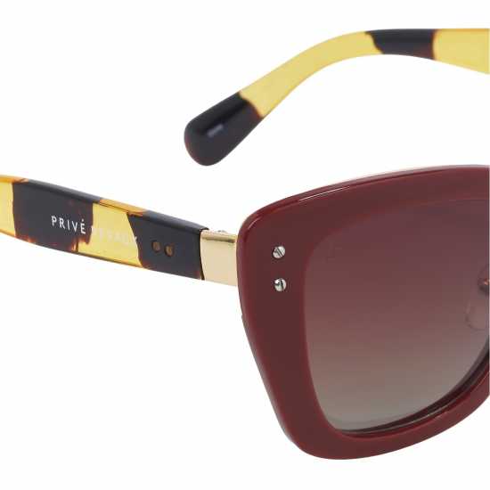 Prive Revaux Unisex Adults The Grace Cat Eye Sunglasses Кафяво Prive Revaux Unisex Adults The Grace Cat Eye Sunglasses Кафяво