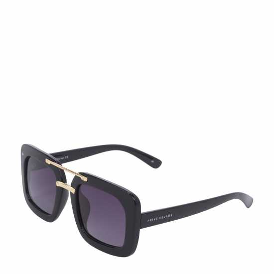 Кръгли Слънчеви Очила Prive Revaux Adults Round Sunglasses Черно 