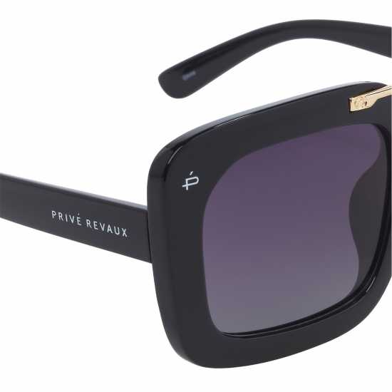 Кръгли Слънчеви Очила Prive Revaux Adults Round Sunglasses Черно 