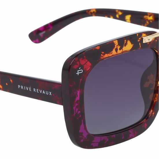 Кръгли Слънчеви Очила Prive Revaux Adults Round Sunglasses Лилаво 