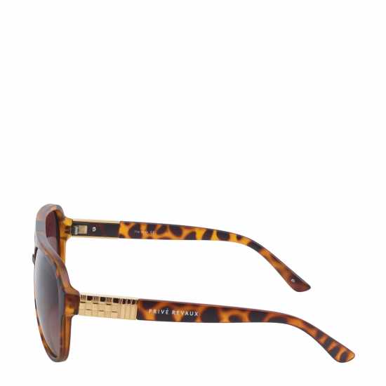 Prive Revaux Adults The Nash Cat Eye Sunglasses Кафяво 