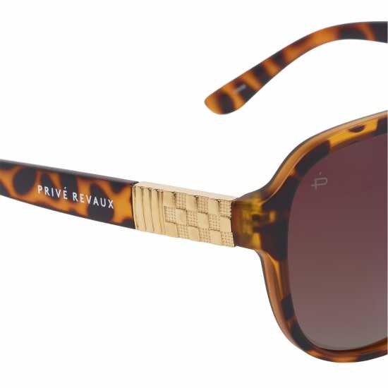 Prive Revaux Adults The Nash Cat Eye Sunglasses Кафяво 