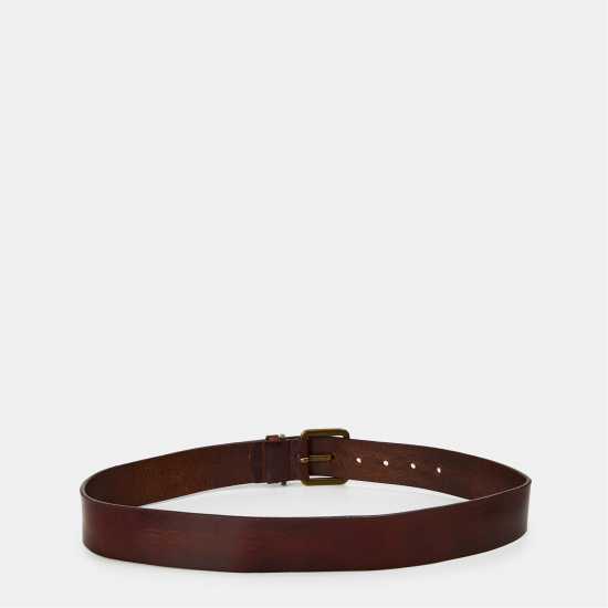 Ted Baker Кожен Колан Men's Leather Belt Кафяво 
