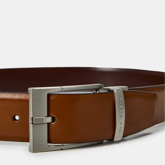 Ted Baker Кожен Колан Men's Leather Belt Кафяво Ted Baker Кожен Колан Men's Leather Belt Кафяво