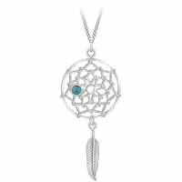 Silver Dreamcatcher Necklace  Бижутерия