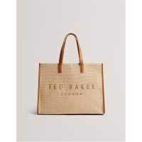 Ted Baker Чанта За Рамо Women's Raffia Icon Shoulder Bag  
