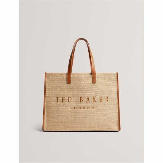 Ted Baker Чанта За Рамо Women's Raffia Icon Shoulder Bag  