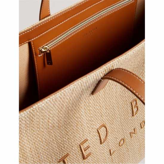Ted Baker Чанта За Рамо Women's Raffia Icon Shoulder Bag  