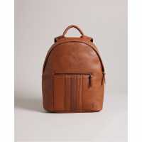 Men's Pu Leather Backpack  