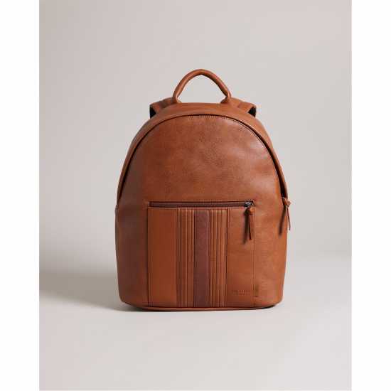 Men's Pu Leather Backpack  