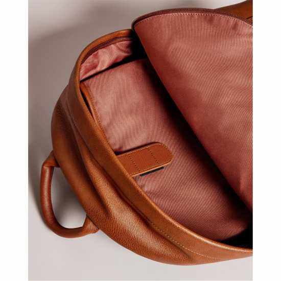 Men's Pu Leather Backpack  