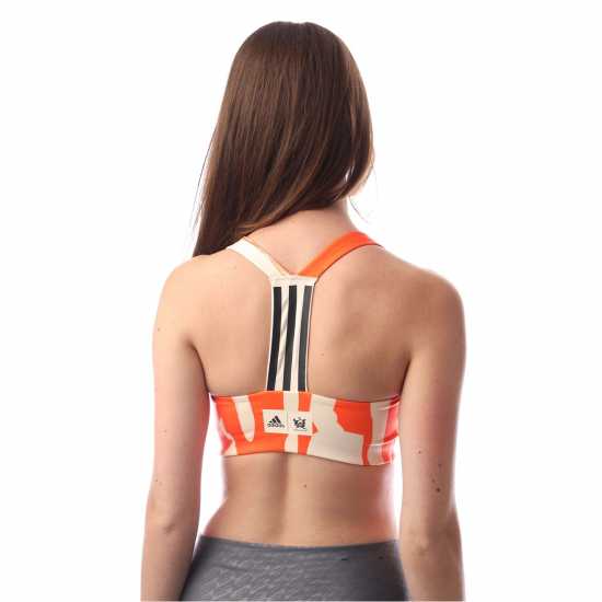 Adidas Дамски Спортен Сутиен За Средно Интензивни Тренировки Thebe Magugu Medium Support Bra  
