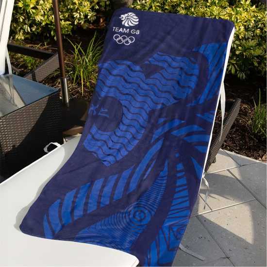 Team Team Gb Officially Licensed Towel 140 X 70 Cm  