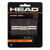 Head Padel Pro Overgrip Черно Тенис аксесоари