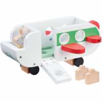 Peppa Pig Комплект За Игра Pig Wooden Aeroplane Play Set With Accessories  Подаръци и играчки