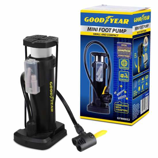 Goodyear Goodyear Compact Foot Pump  
