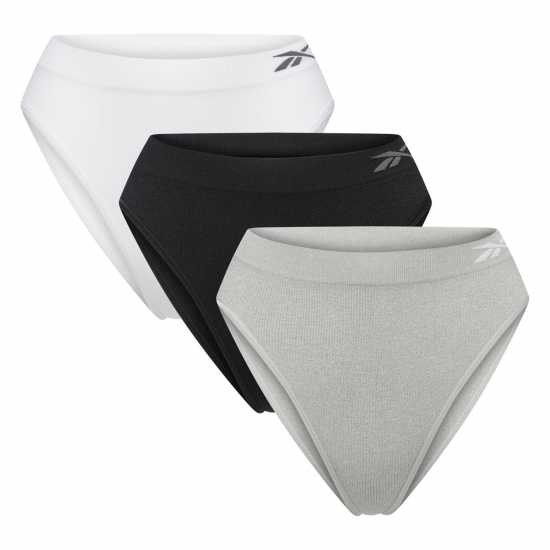 Reebok Womens 3 Pack Seamless Briefs Reebok Reebok Womens 3 pack Seamless Briefs
