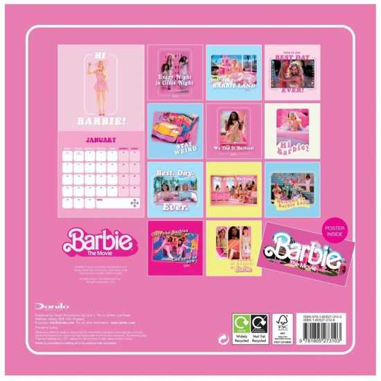 Barbie 2024 Calendar  Подаръци и играчки