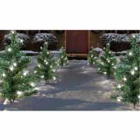 Piece Tree Path Lights With 15 White Leds  Коледна украса