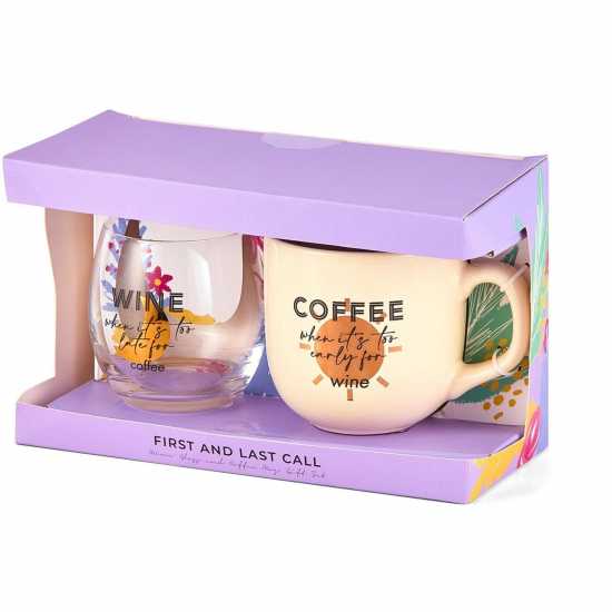 Vs Coffee Mug And Glass Gift Set  Подаръци и играчки