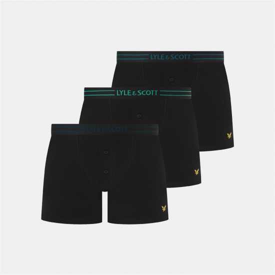 Lyle And Scott Lewis 3 Pack Boxer Shorts  